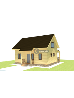 ДЖ-10 ГАБАРИТНЫЕ РАЗМЕРЫ: (8Х9М) 1,5 ЭТАЖА, ОБЩАЯ ПЛОЩАДЬ: 117М²