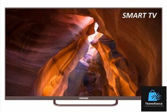 50" Телевизор ASANO 50LU8110T черный 3840x2160, Ultra HD, 60 Гц,Frameless WI-FI, SMART TV, Android