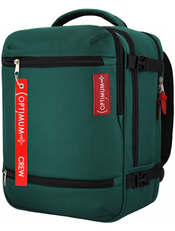 Рюкзак Сумка Чемодан ручная кладь 40x30x20 Optimum Wizz Air RL, зеленый