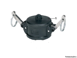 Заглушка 3/4" с рычагами серия H