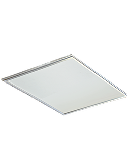 Тонкая светодиодная панель  40W 220V 2700K Матовая 595x595x9