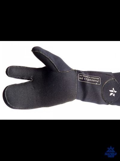 Рукавицы неопреновые 7мм Sargan 3х-палые &quot;Мечта пианиста&quot; р.XL