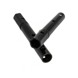 Удлинители-переходники для культиватора VILLARTEC с шестигр. валом (2шт.)