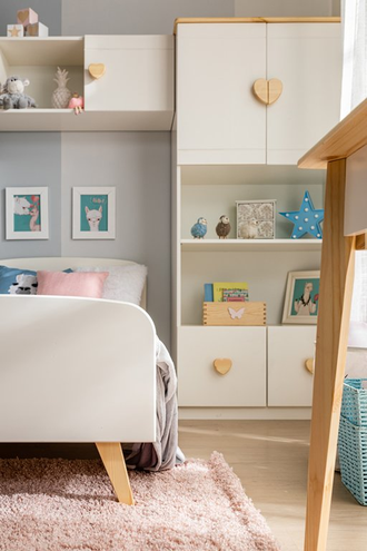 Стеллаж ТК №13 из массива сосны 82 х 45 х 180 см