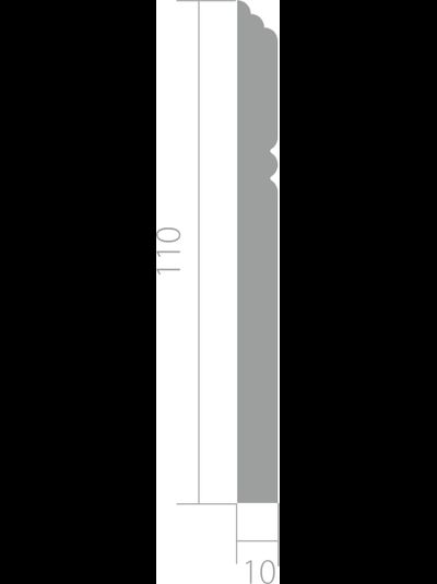 Плинтус Ultrawood BASE 5380, 2 м.