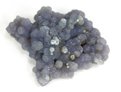 Халцедон фиолетовый виноградный, коллекционный образец, Индонезия (37*32*12 мм, 9,4 г) №35916