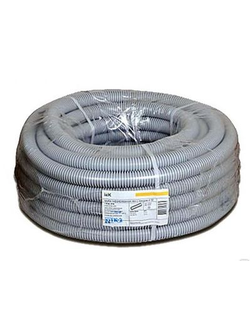 Труба ПВХ ф16 гофр.с пр.(100м/бухта)