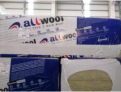 Каменная вата Allwool (600*1200*100мм/1,44м2) 130кг/м3