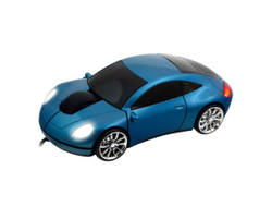 Мышь «Porsche 911» оптическая голубая USB