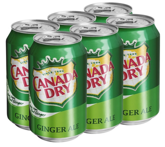 Canada Dry Ginger 330мл (12)