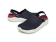 Crocs LiteRide Clog Темно-синие с бордовым