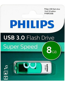 120021 Память Flash Philips 8Gb