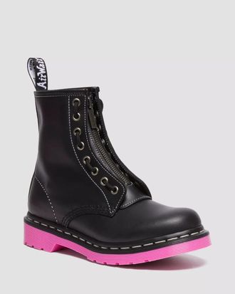 Ботинки Dr. Martens 1460 Pink Sole Wanama Leather женские