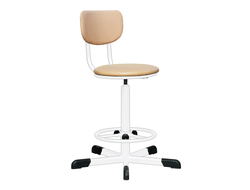 Кресло на винтовой опоре с регулируемой опорой для ног  КР02