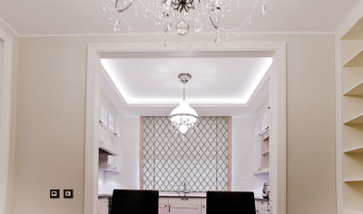 Карниз потолочный с гладким профилем из полиуретана Orac Decor - Luxxus - (Орак Декор - Люксус) С250