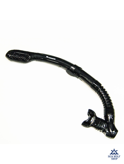 Трубка для дайвинга DiveMaster Winter black с клапанами