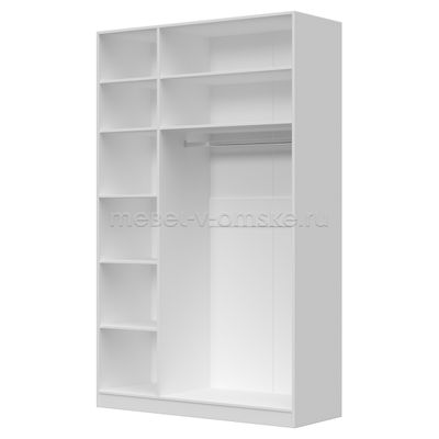 Шкаф Вива ШР-3 (Белый глянец)