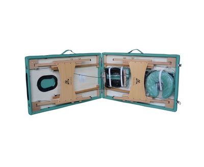 Массажный стол DFC NIRVANA Optima, цвет зеленый