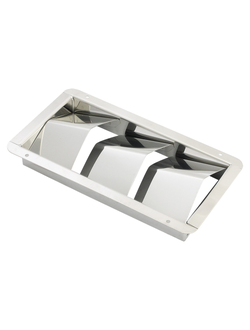 Вентиляционная решетка, 205x112x27мм