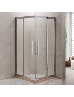 Душевой уголок Grossman PR-100SQ Серебро 100х100х200 см