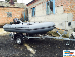 Тент на лодку СкайРа 355