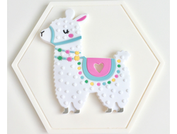 Грызунок из пищевого силикона Альпака