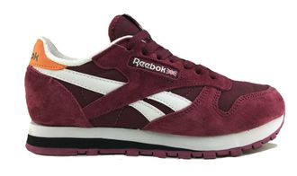 Reebok Classic БОРДОВЫЕ с белым женские (36-40) Арт: 025M