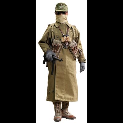 Капитан немецкого Африканского корпуса - КОЛЛЕКЦИОННАЯ ФИГУРКА 1/6 WW2 German Afrika Korps Infantry Captain – Wilhem (D80151) - DID