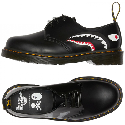 DR MARTENS 1461 MASTERMIND WORLD X BAPE