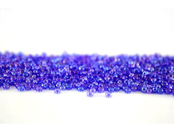 БИСЕР PRECIOSA 10/0 - 50г - 31050 ПРОЗРАЧНЫЙ РАДУЖНЫЙ СИНИЙ