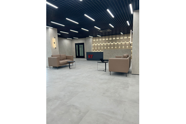 Вид законченного помещения.