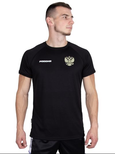 Футболка самбо BRAVEGARD ПОБЕДА черная