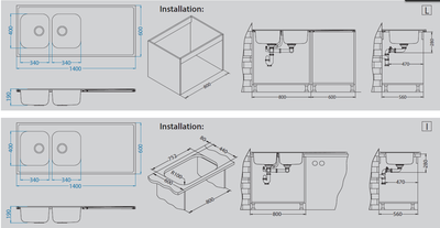 Мойка Alveus Classic pro 110