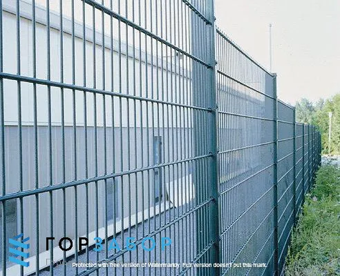 Ограждение спортплощадки из 2Д панелей под ключ