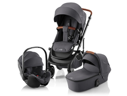Коляска 3в1 Britax Roemer Smile 5Z Midnight Grey + BS Pro Midnight Grey