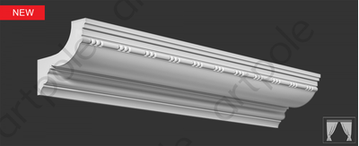 Карниз орнаментальный SK153N (наборный)