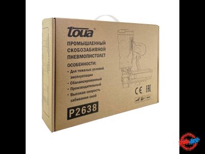 Пневматический скобозабивной пистолет Toua P2638