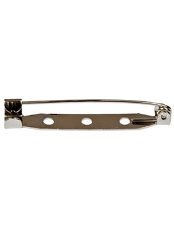 Основа для броши платформа на булавке, 40 мм