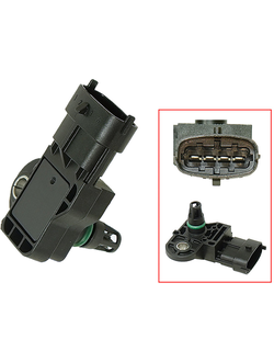 Датчик температуры и давления воздуха SPI SM-01270 для BRP LYNX/Ski-Doo/Sea-Doo: 420874650, 707000564, 707000995; Polaris: 0451352, 2410605, 2410422, 2411082, 2411528