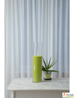 Насыпная свеча "Цилиндр 60 см", зелёная "Зелёный"