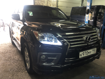 Рестайлинг Lexus LX570/LX450D из 2007-2011 в 2012-2015 Максимальный