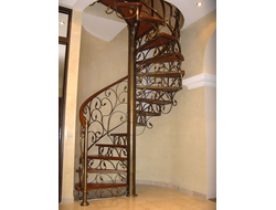 Винтовой каркас лестницы - Арт 1