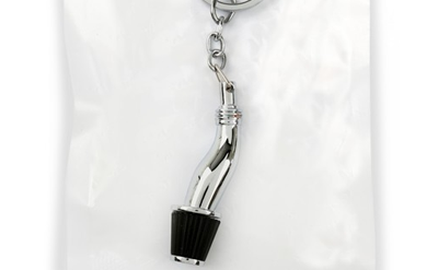 Брелок «ФИЛЬТР», металл, хром/чёрный