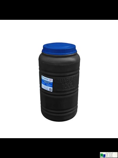 Емкость 100 литров вертикальная  черная