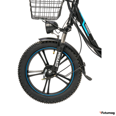 Электровелосипед Minako V.8 Pro черный