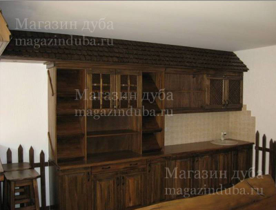 Кухня деревянная