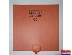 ГИБКАЯ НАГРЕВАЮЩАЯ ПЛАСТИНА 250 ВТ 24 В (200Х200) KEENOVO
