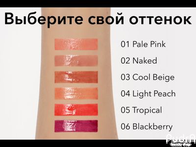 SHIK Блеск для губ LIP GLOSS CARE INTENSE тон 01 Pale Pink