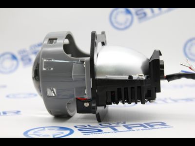 Набор Bi-Led линз Kia Magentis 2 MG (2005 - 2010) Aozoom A3+ MAX 2020 Intelligent New с переходными рамками (ремкомплект)