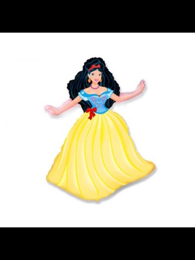 Шар 36 см Мини-фигура, Принцессы, МИКС